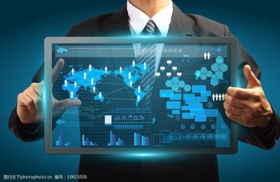 商务科技人物特写图片素材